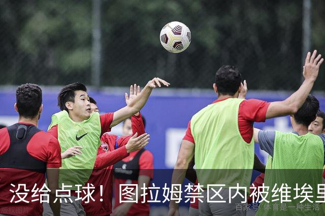 没给点球！图拉姆禁区内被维埃里踢倒，裁判没有表示